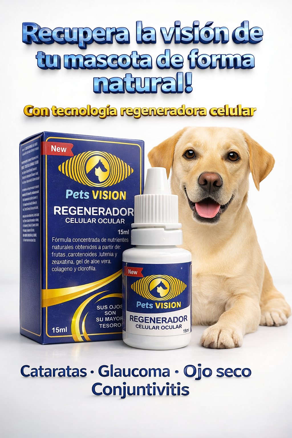 Pets Vision Regenerador Celular Ocular